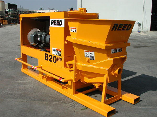REED B20HPSKE Concrete & Refractory Pump