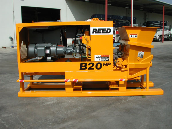 REED B20HPSKE Concrete & Refractory Pump