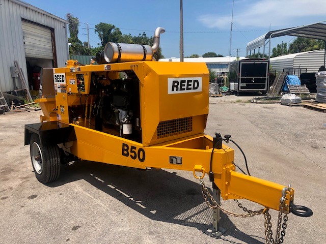 used REED Concrete Pump