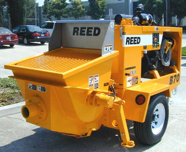 REED Concrete Pumps Shotcrete Pumps And Guncrete Gunite Machines.