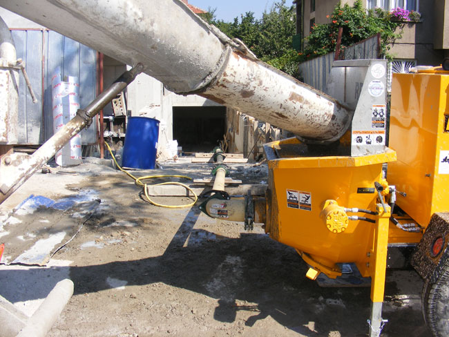 REED A40HP Concrete Pump