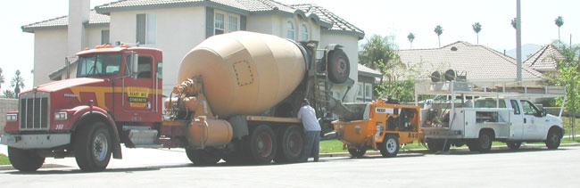 REED B50 Concrete Pump