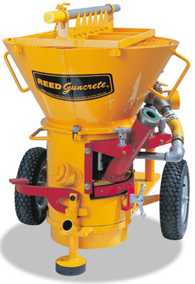 REED SOVA Gunite Machine