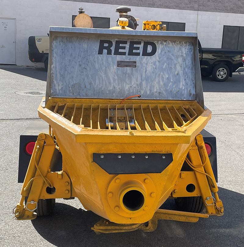 used REED Concrete Pump