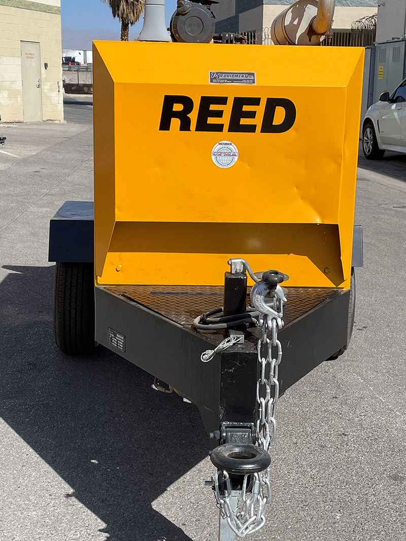 used REED Concrete Pump