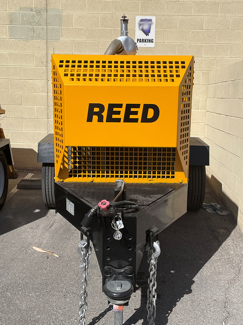 used REED Concrete Pump