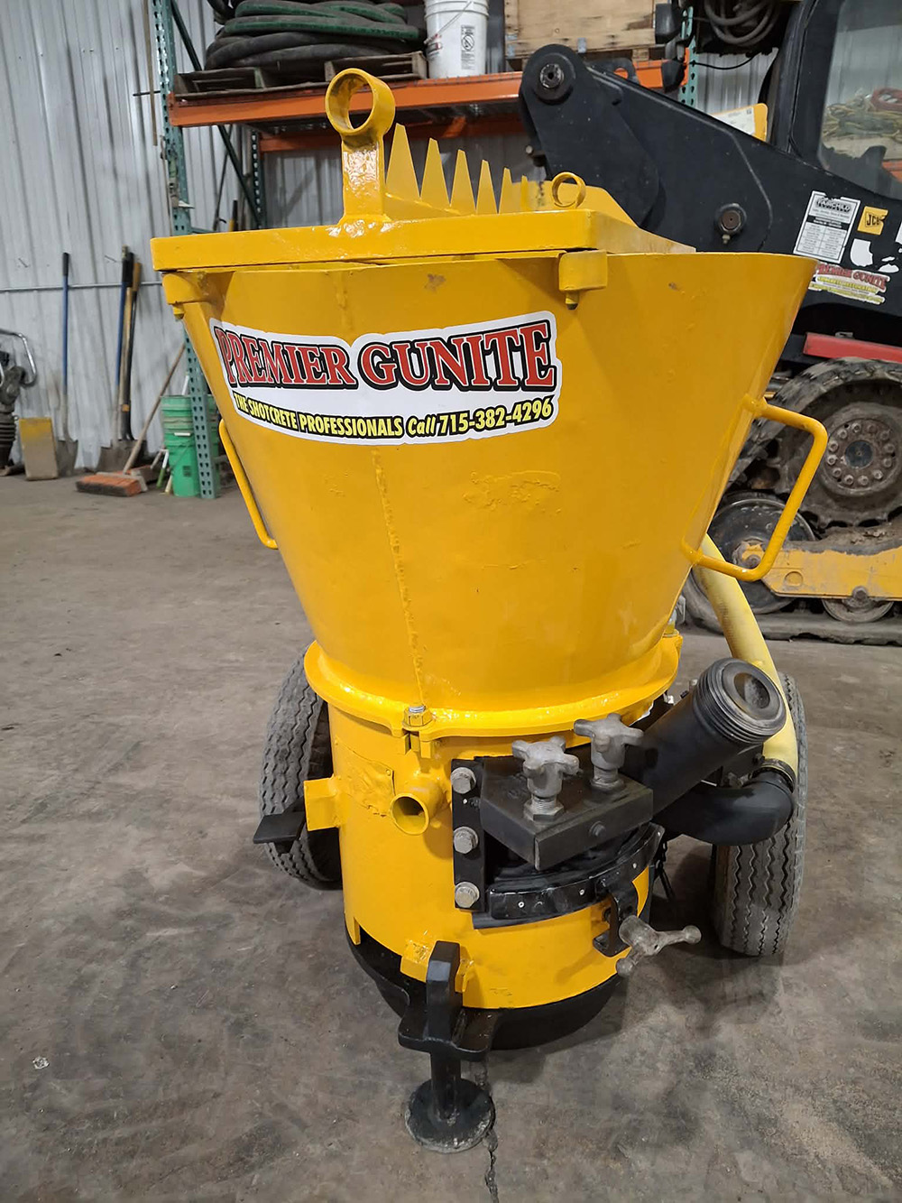 used REED Concrete Pump