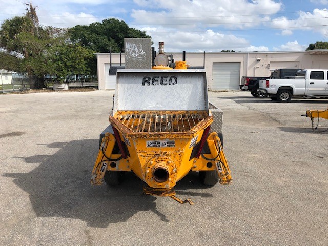 used REED Concrete Pump