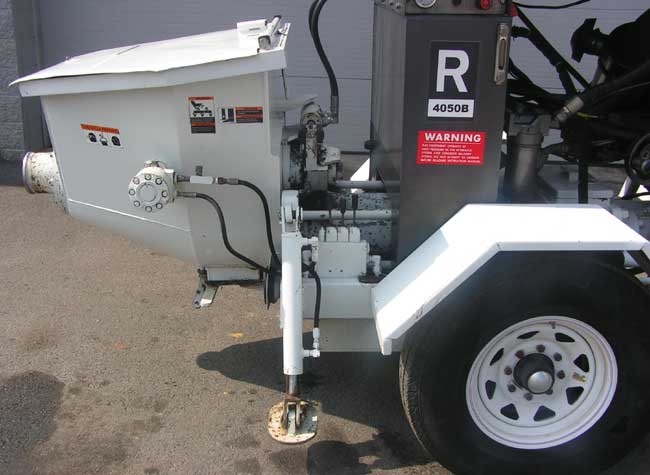 used REED Concrete Pump