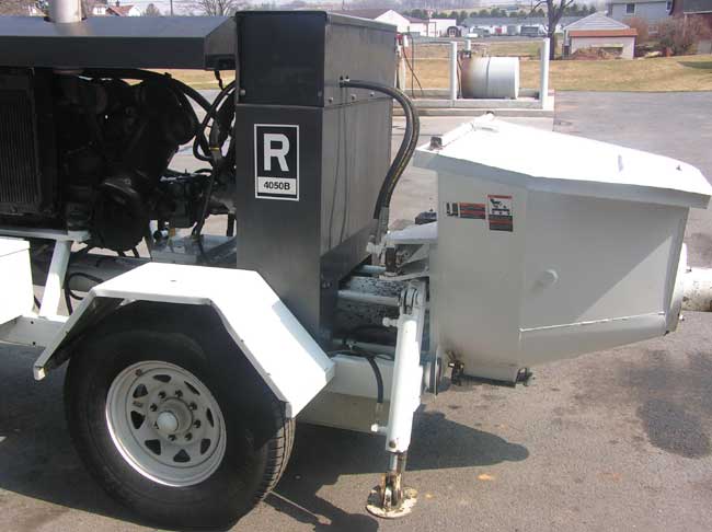 used REED Concrete Pump