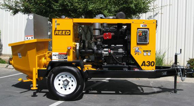 used REED A30 Concrete Pump