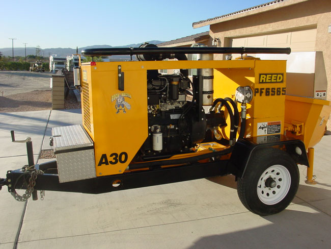 used REED Concrete Pump