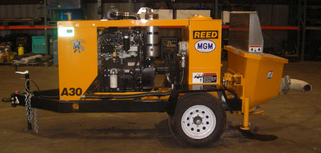 used REED A30 Concrete Pump