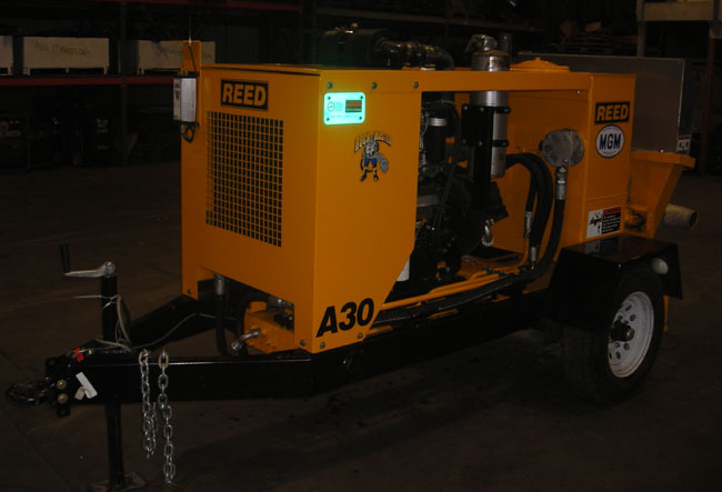 used REED A30 Concrete Pump