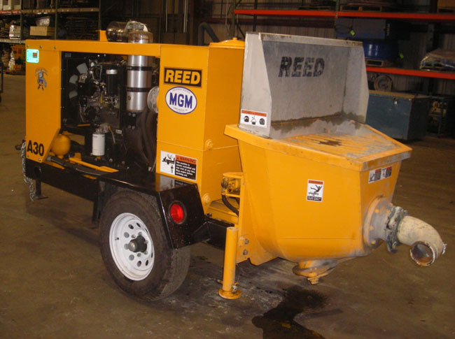 used REED A30 Concrete Pump