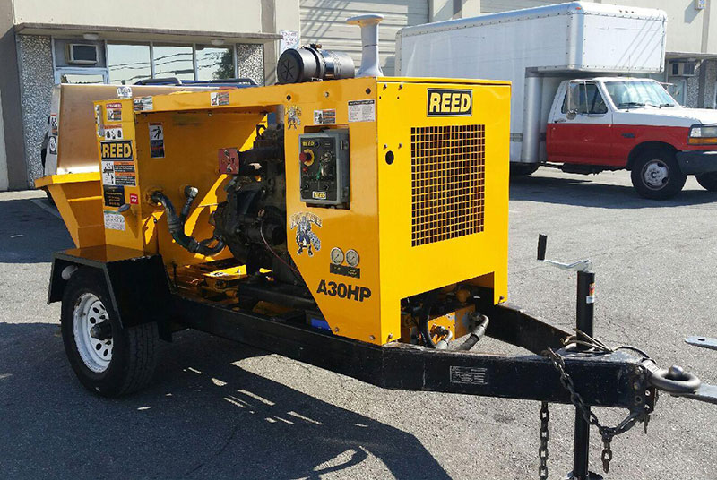 used REED Concrete Pump