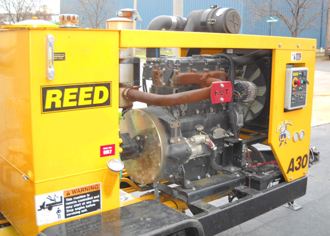 used REED Concrete Pump