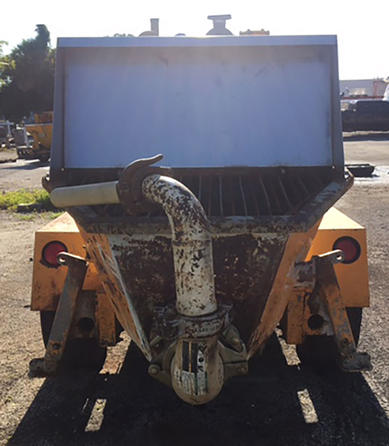 used REED Concrete Pump