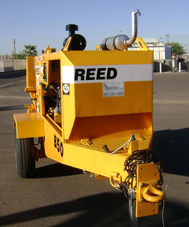 used REED Concrete Pump