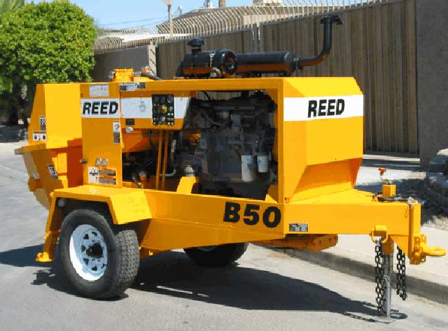 used REED Concrete Pump