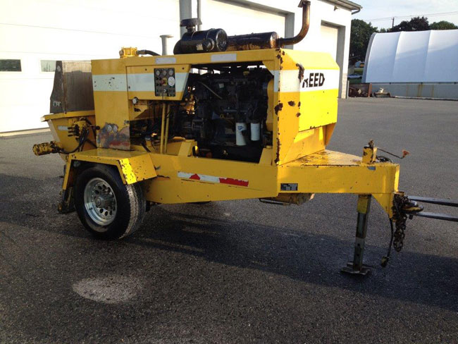 used concrete pump