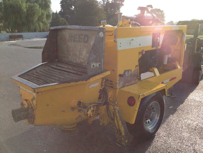 used concrete pump