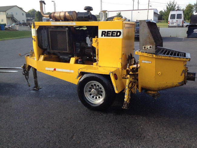 used concrete pump