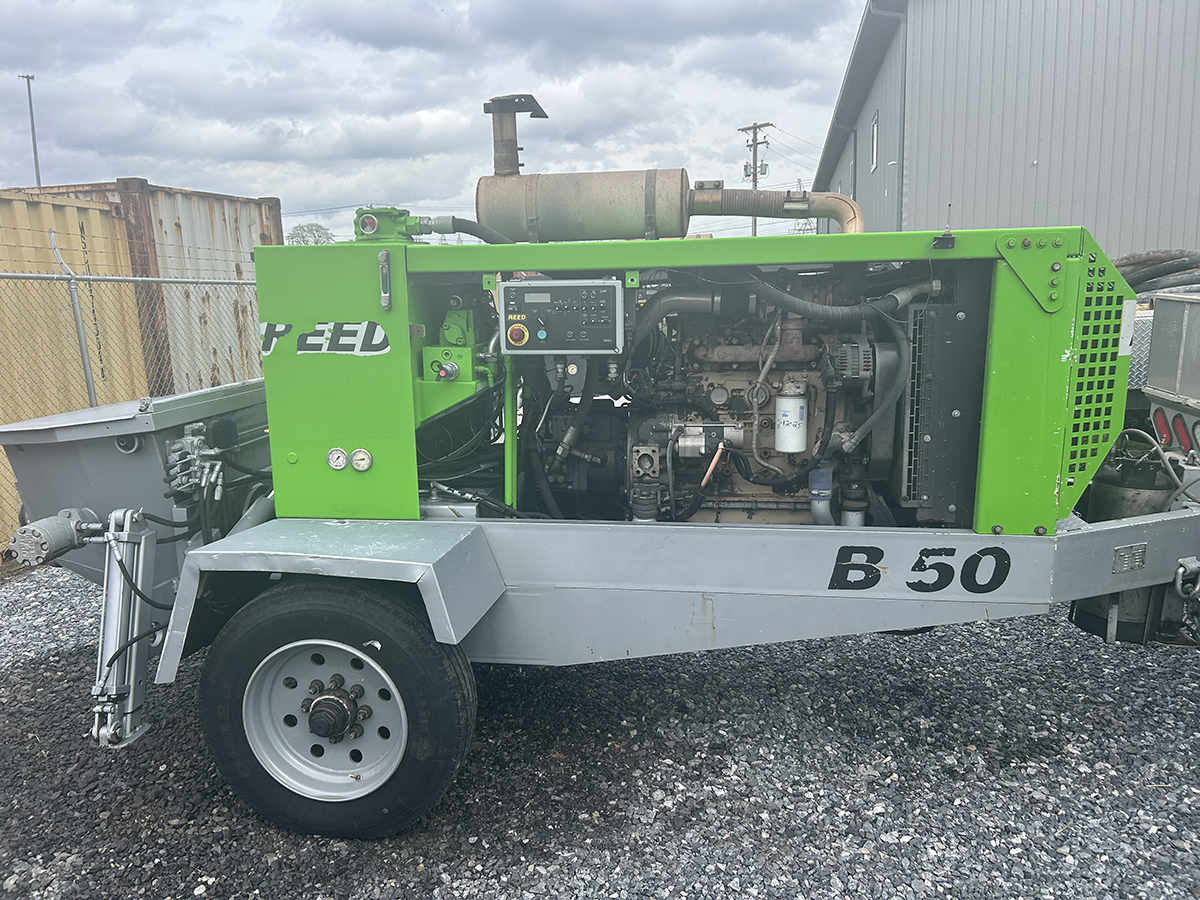 used REED Concrete Pump