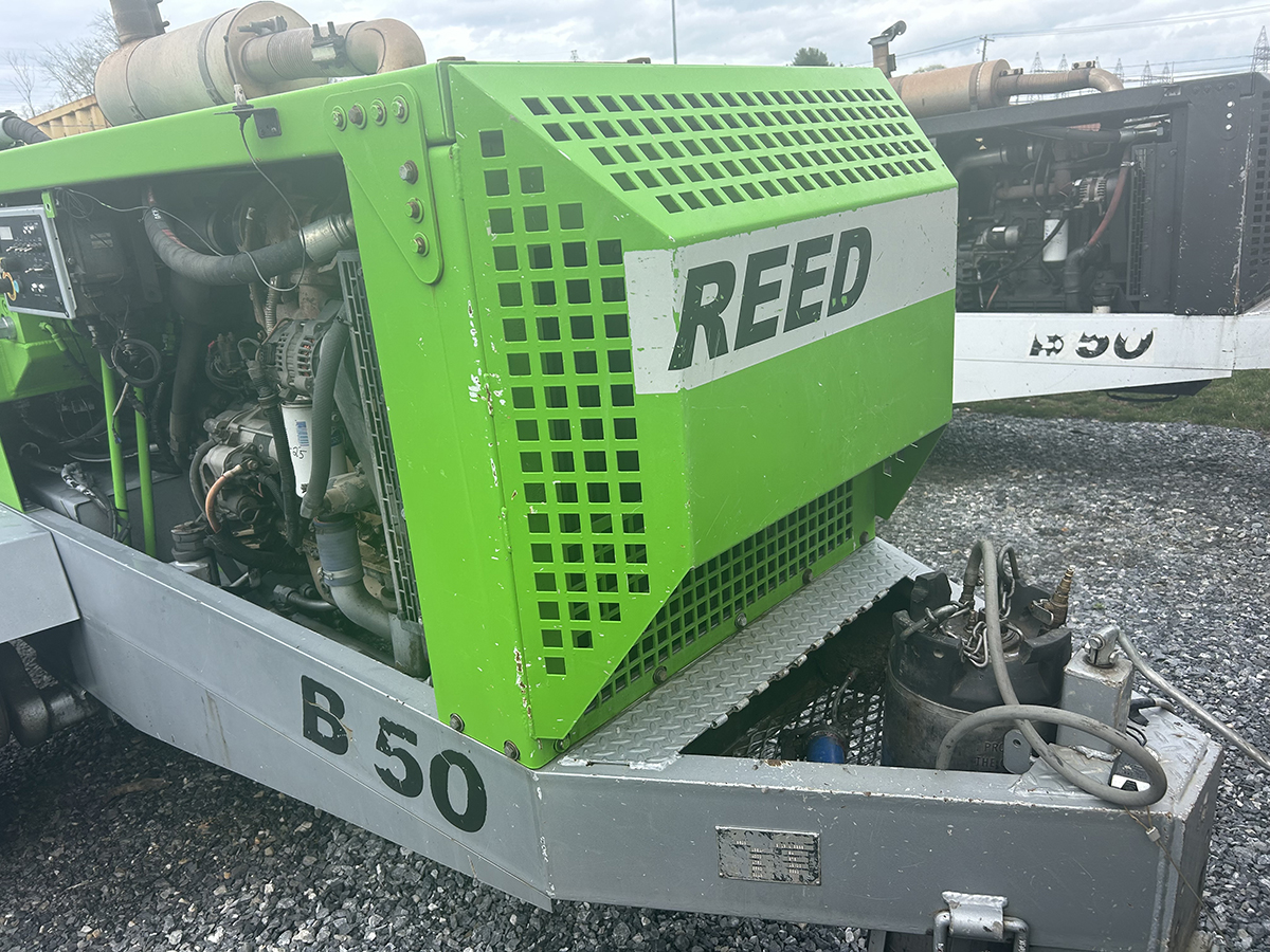 used REED Concrete Pump