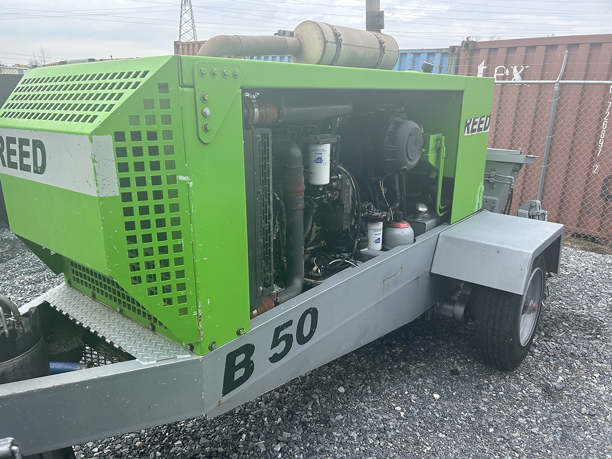 used REED Concrete Pump