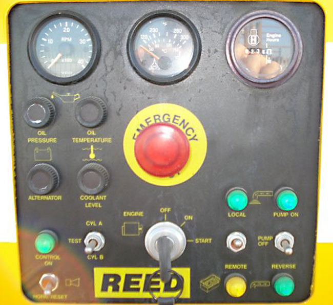 used REED Concrete Pump