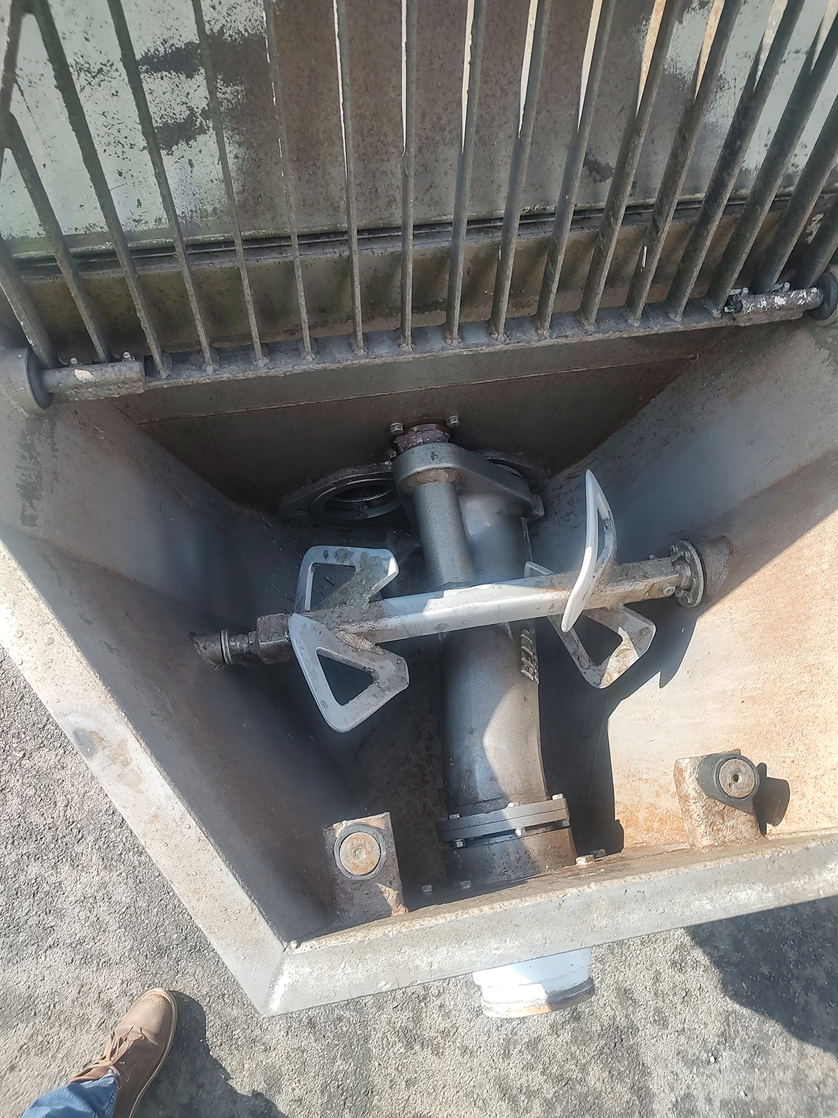 used REED Concrete Pump