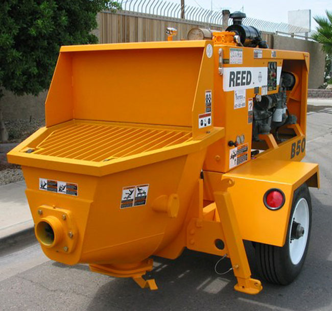 used concrete pump