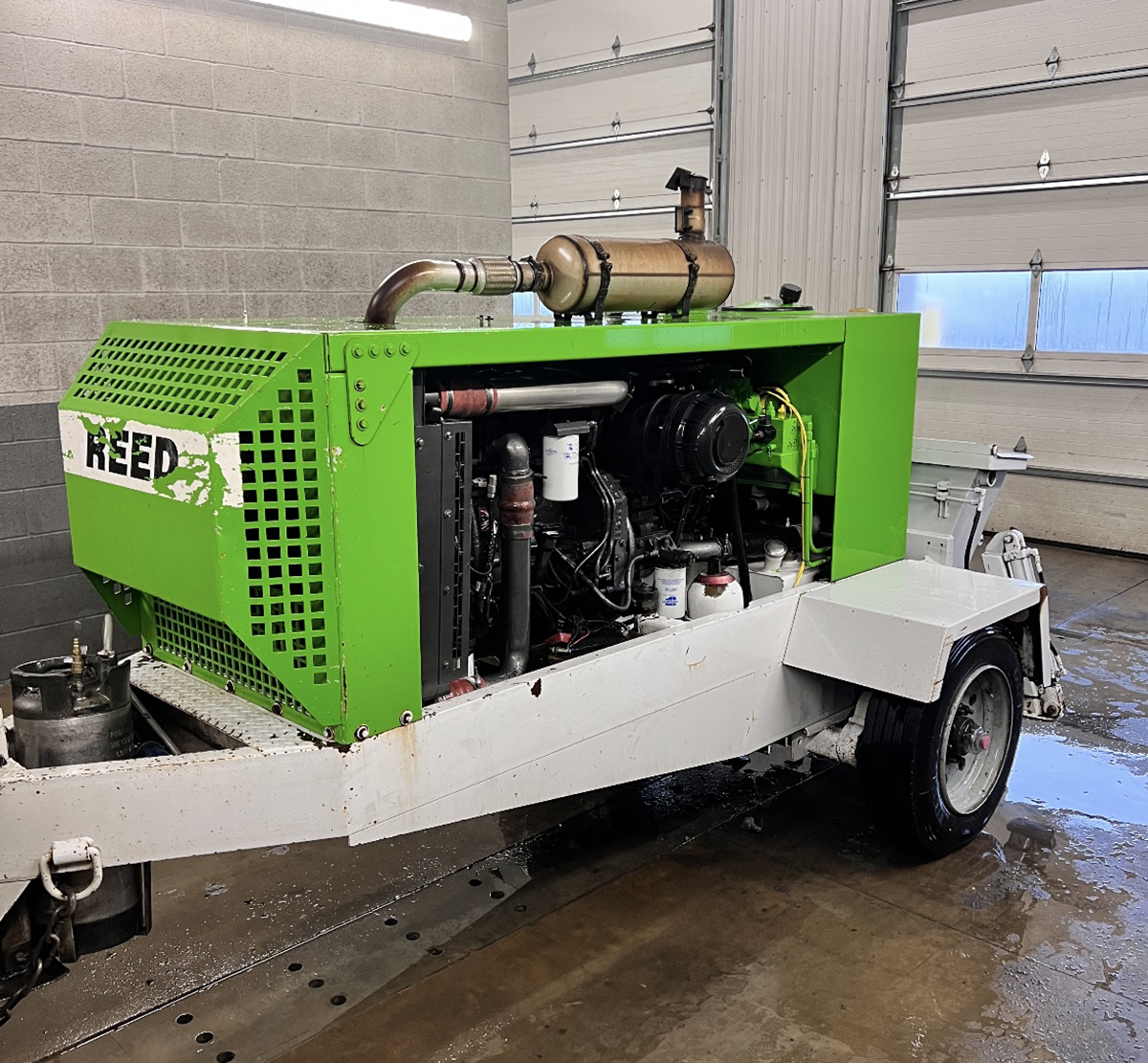 used REED Concrete Pump