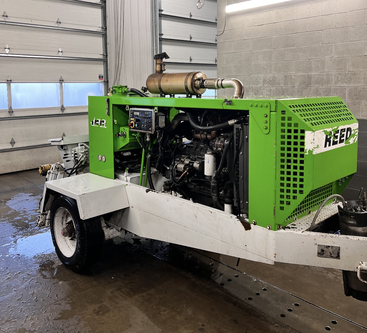 used REED Concrete Pump
