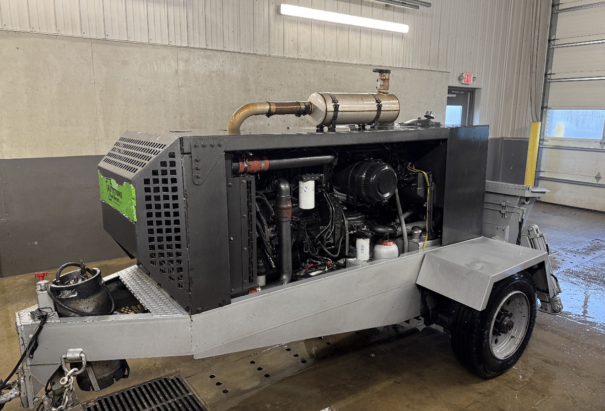 used REED Concrete Pump