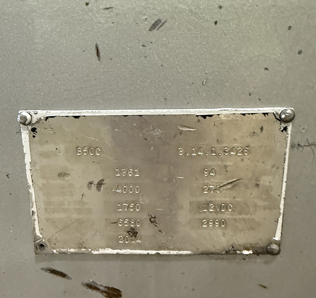 used REED Concrete Pump