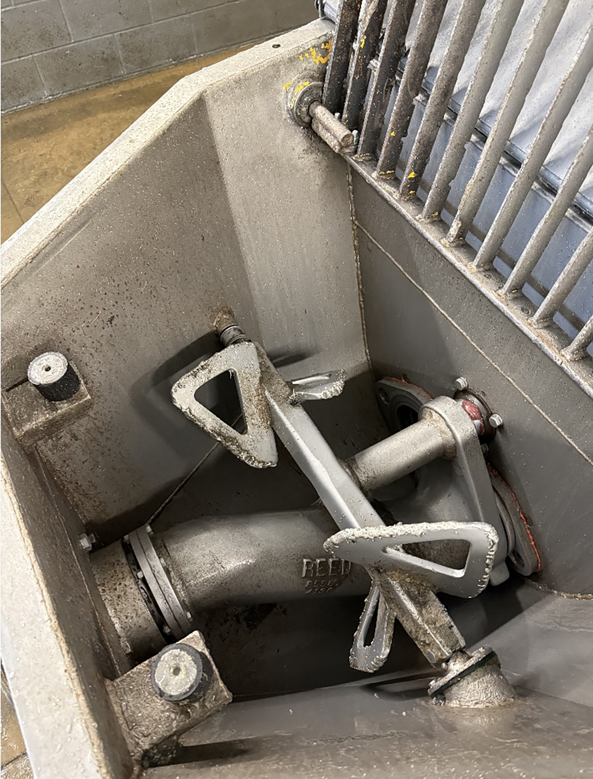 used REED Concrete Pump