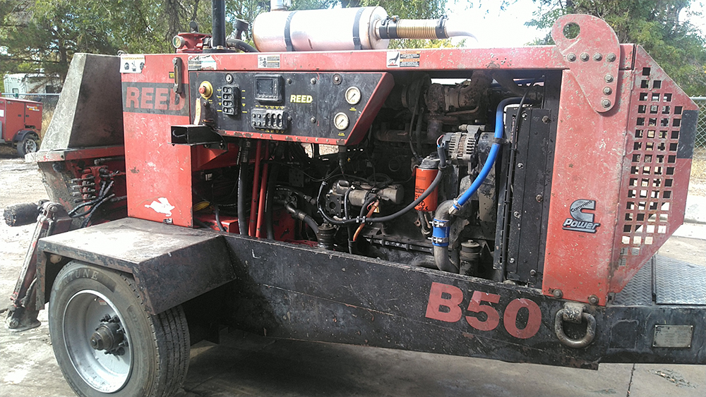 used REED Concrete Pump