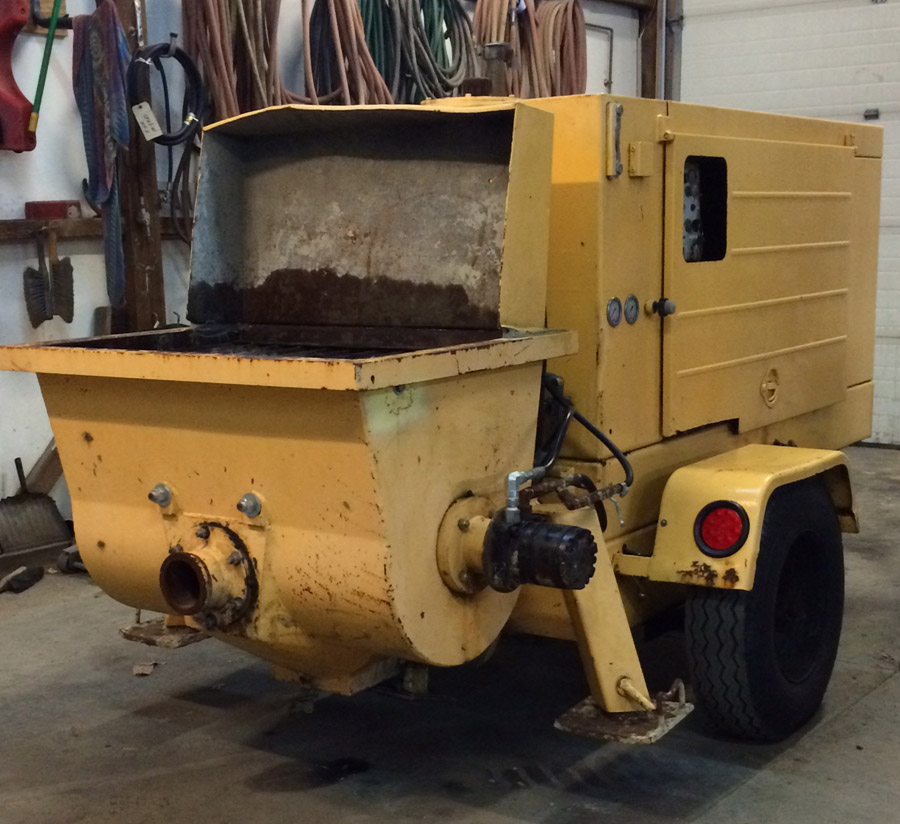 used REED Concrete Pump