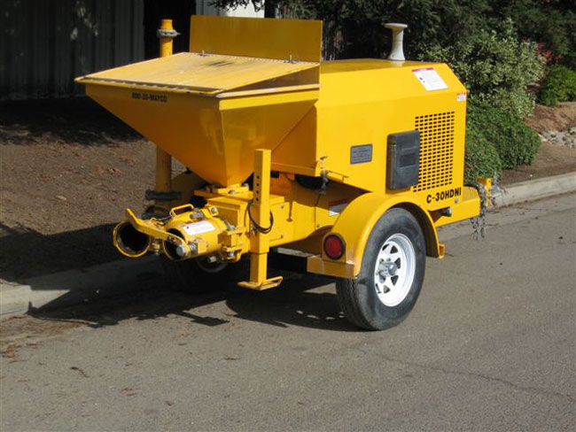 used Mayco concrete pump