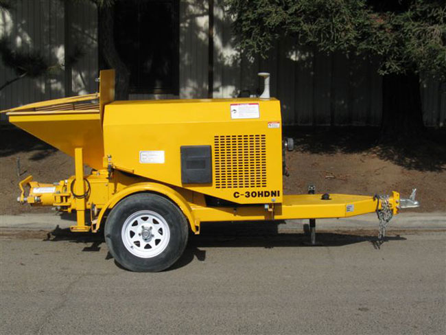 used Mayco concrete pump