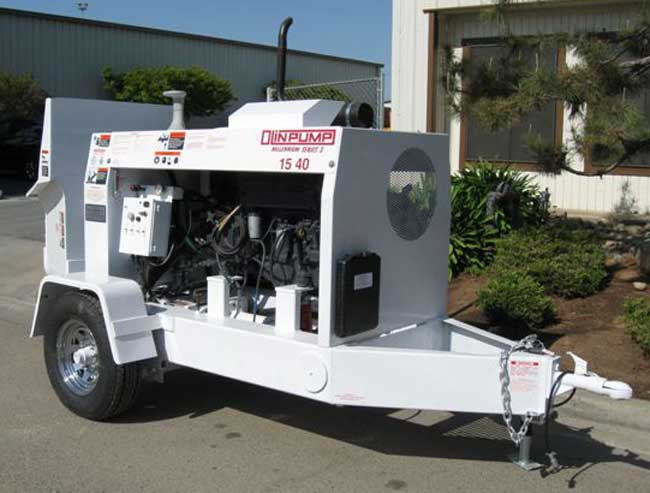 used Olin Concrete Pump