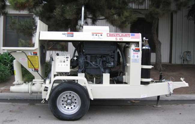 used Olin Concrete Pump