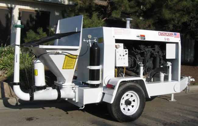 used Olin concrete pump