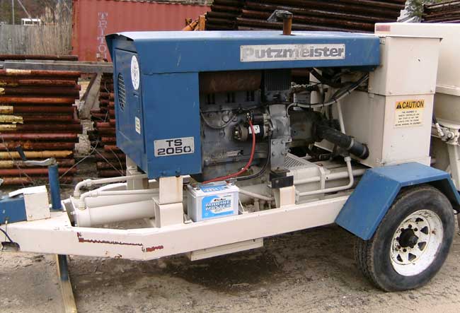 used Putzmeister Concrete Pump