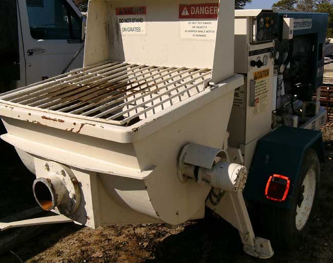 used Putzmeister Concrete Pump