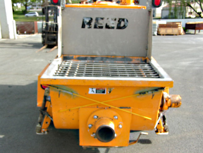 used concrete pump