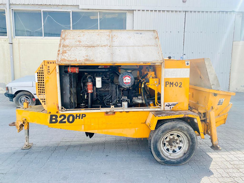 used REED Concrete Pump