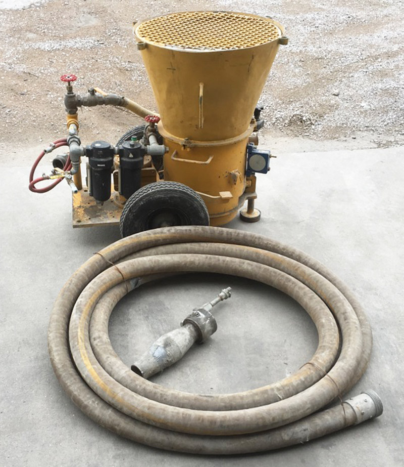 used REED Concrete Pump